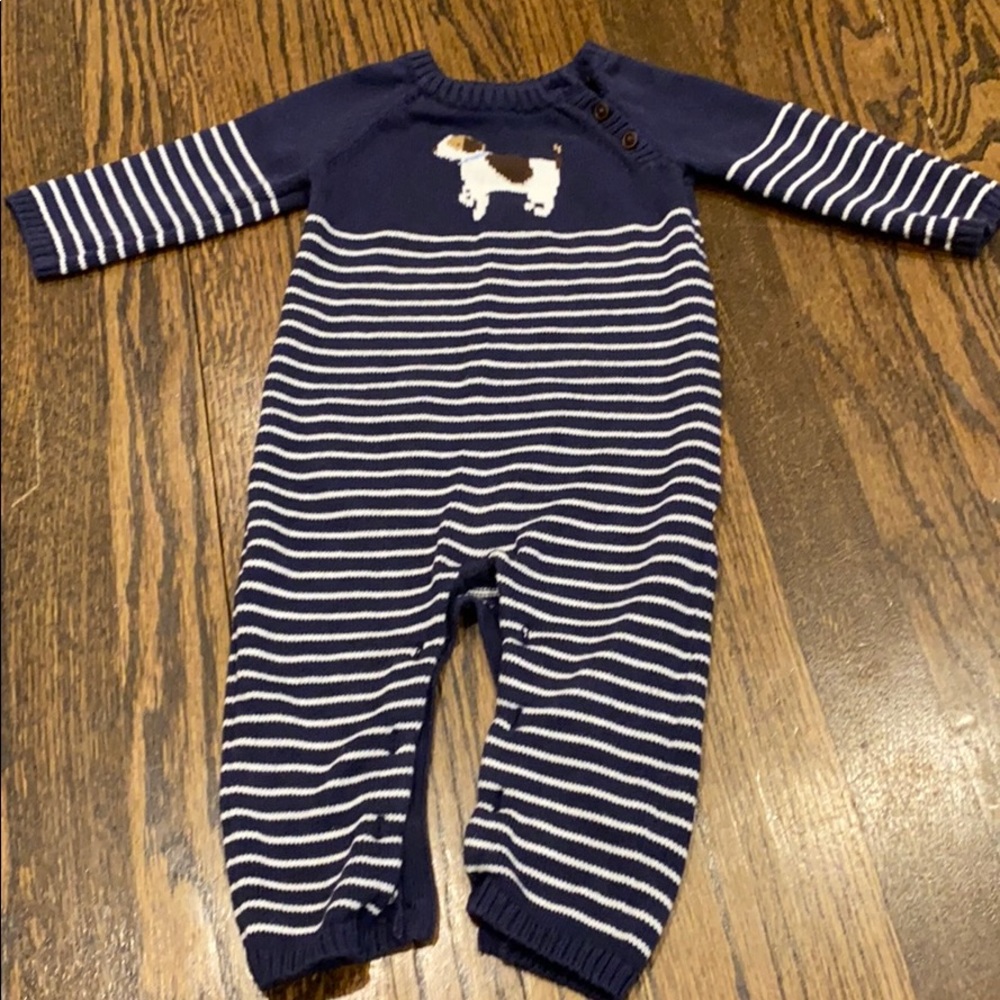 Janie and jack sweater one piece 6-12 months